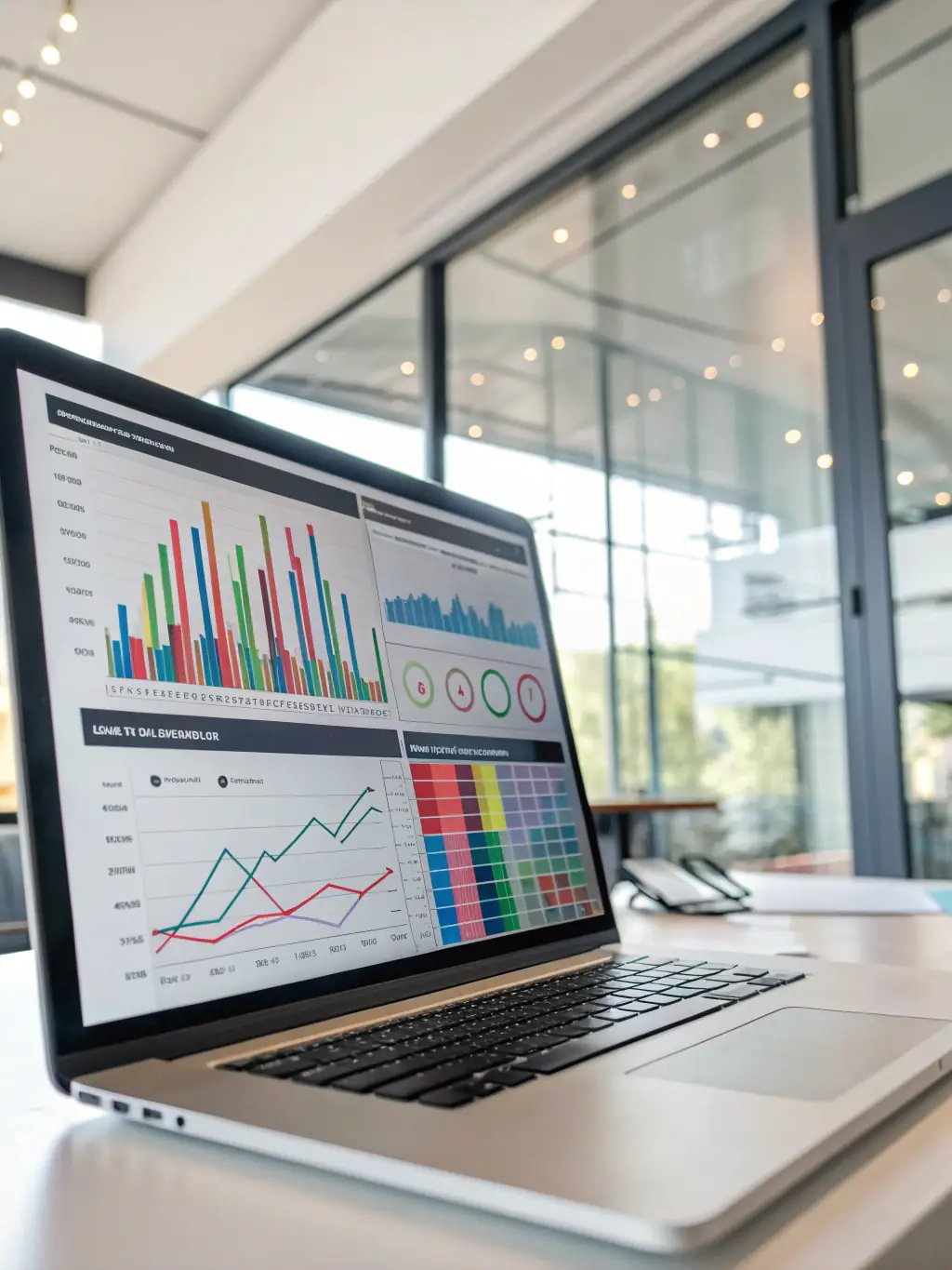 A graphic illustrating enhanced risk visibility through a comprehensive ServiceNow GRC dashboard, emphasizing real-time monitoring.